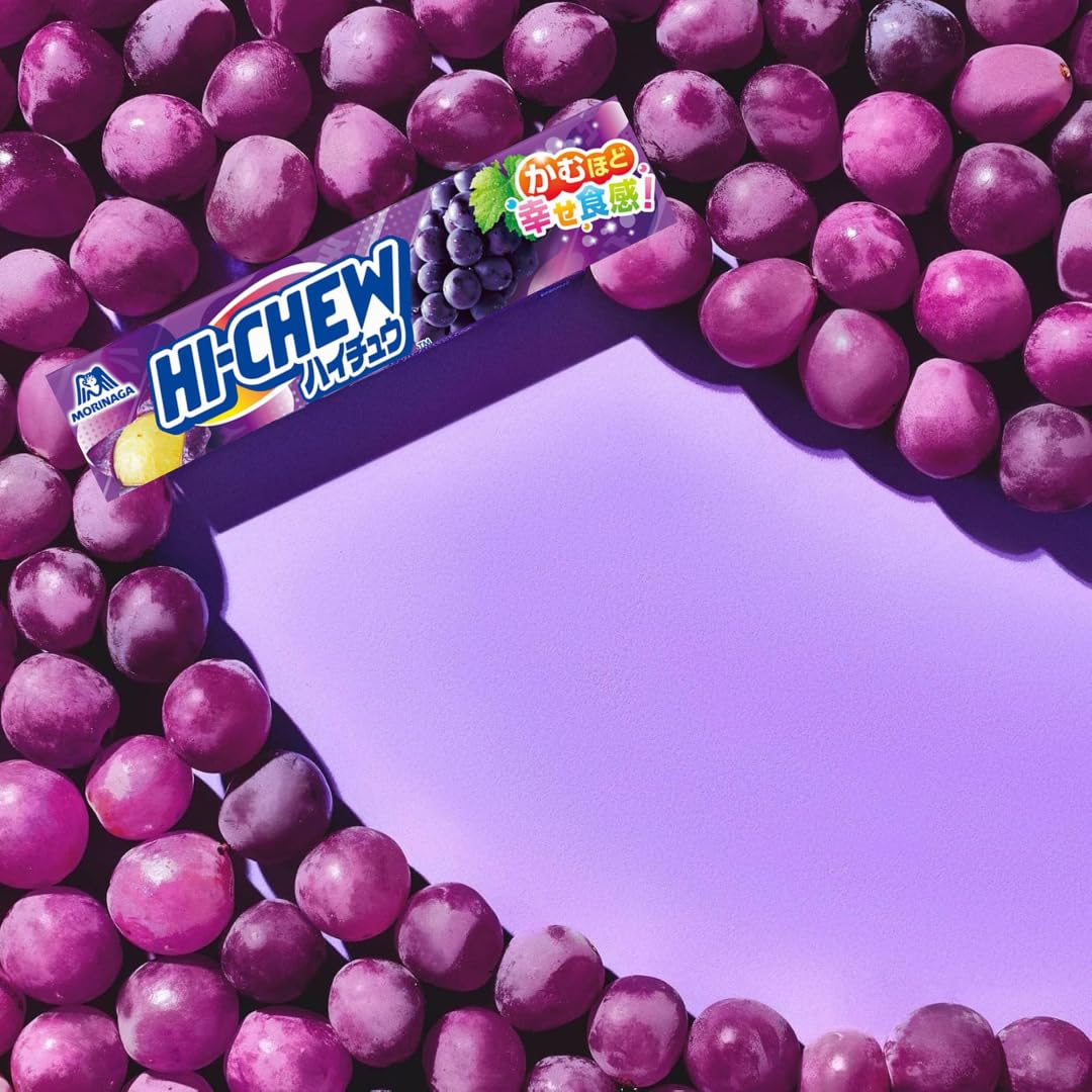 Amazon.com : Japanese Hi Chew Candy Grape 12 Candies Set Of 12